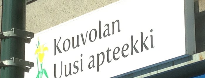 Kouvolan Uusi Apteekki is one of Vaki paikat Kouvolassa.