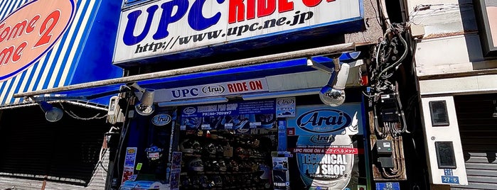 UPC RIDE ON is one of Tokyo..