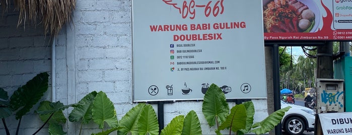 Warung Babi Guling Doublesix is one of The REAL Bali.