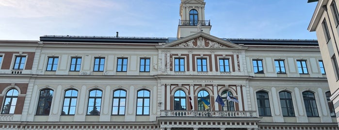 Rīgas dome | Riga City Council is one of Pusdienas ap Vecrīgu.