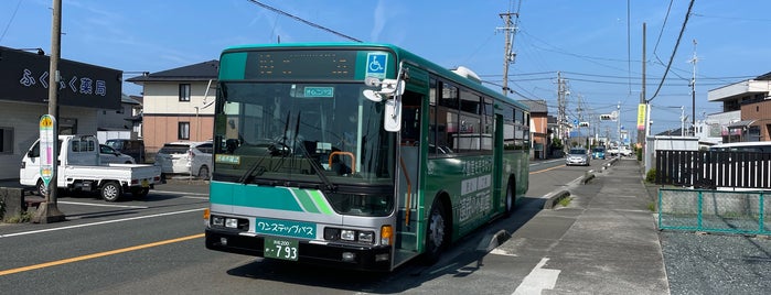 中島東バス停 is one of 遠鉄バス⑤.