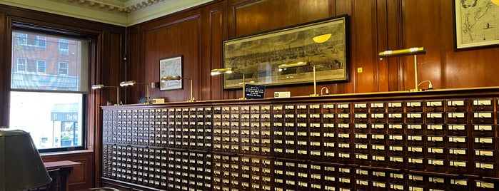 New York Society Library is one of Old Standbys.