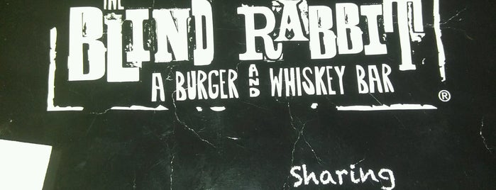 The Blind Rabbit - A Burger & Whiskey Bar is one of JAX, FL.