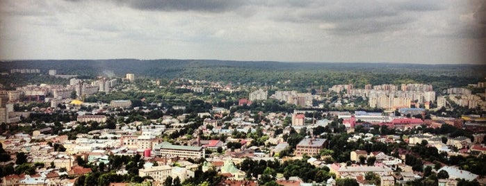 Высокий замок is one of Lviv.