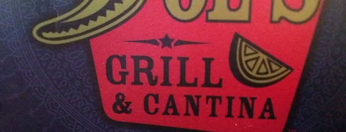 Joe's Grill & Cantina is one of Tempat yang Disukai Thomas.