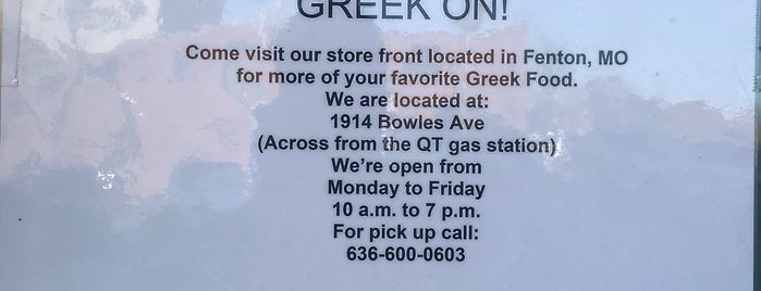 My Big Fat Greek Truck is one of St. Louis & MO.