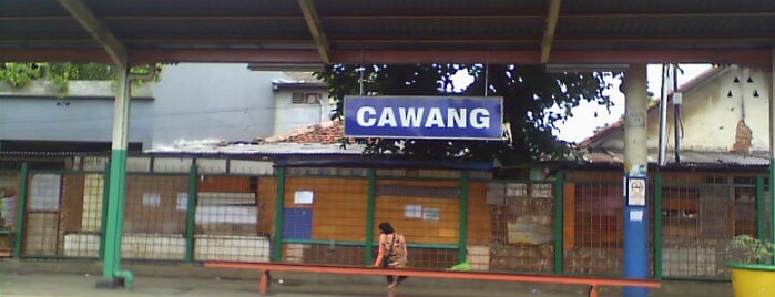 Stasiun Cawang is one of Train Station Bogor Tanah Abang Jakarta.
