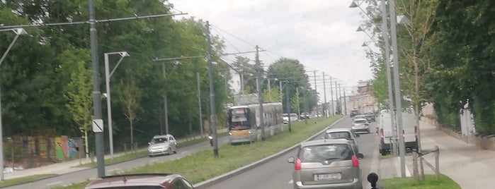 Tentoonstelling (MIVB) is one of Belgium / Brussels / Tram / Line 9.