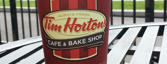 Tim Hortons is one of my places.