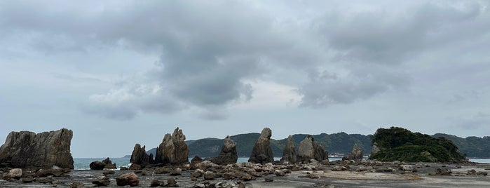 Hashigui-iwa Rock is one of JAPAN OSAKA.