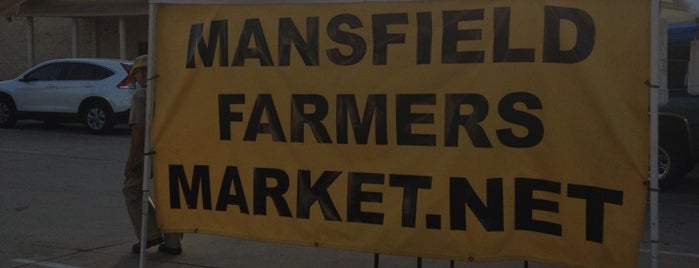 Mansfield Farmers Market is one of Lugares favoritos de Jan.