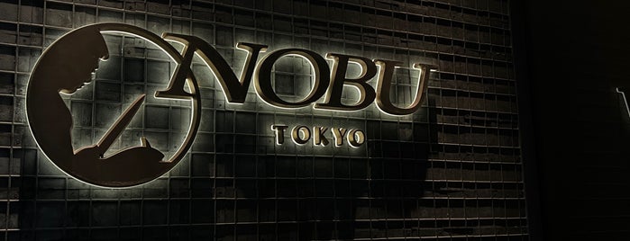 NOBU TOKYO is one of Japan.