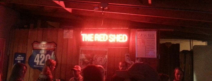 The Red Shed is one of Lieux qui ont plu à Justin.