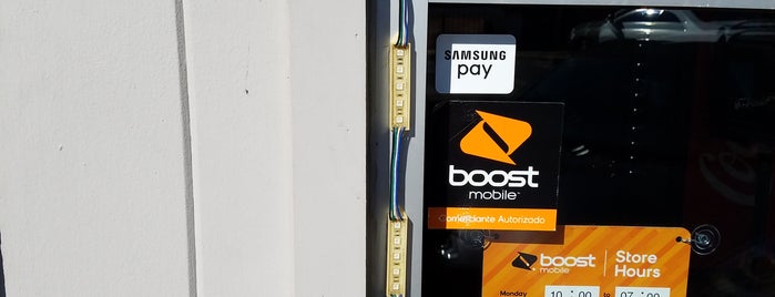 Boost Mobile is one of Signage.