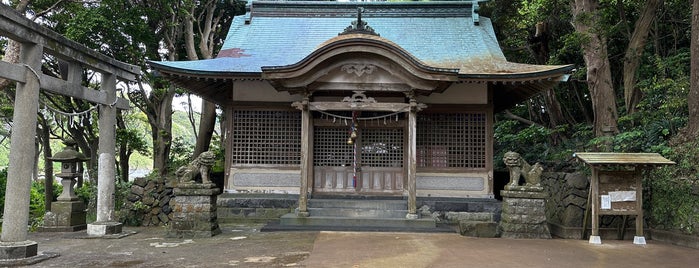 波布比咩命神社 is one of 伊豆諸島の神社.