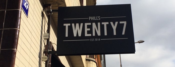 Phill's Twenty7 is one of PRG.