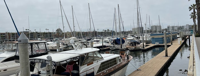 Marina Del Rey pier is one of Beaches.