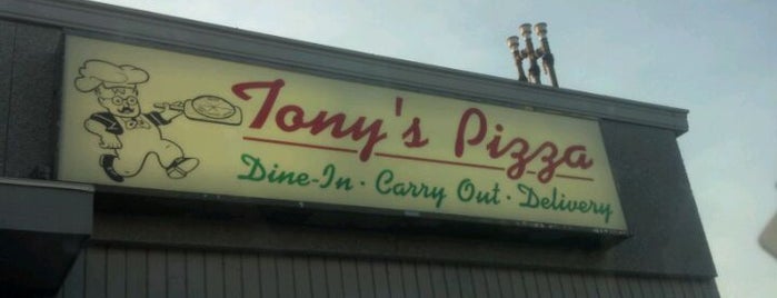 Tony's Pizza is one of Cafes.
