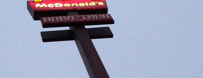 McDonald's is one of Arnout's Plekjes.