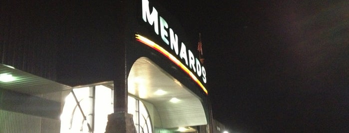 Menards is one of shopping.