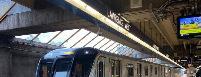 Lawrence West Subway Station is one of Places I've Been.