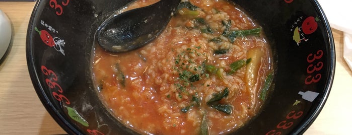 三味 大名店 is one of トマトラーメン / Tomato Ramen.