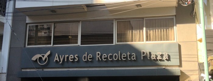 Ayres de Recoleta Plaza is one of Tempat yang Disukai Beto.