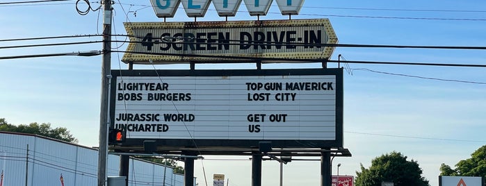 Getty 4 Drive In is one of TAKE ME TO THE DRIVE-IN, BABY.