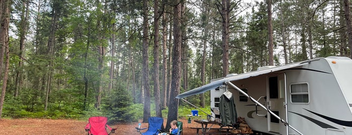 Tahquamenon Falls State Park - Rivermouth Campground is one of Waterfalls - 2.