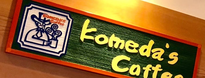 Komeda's Coffee is one of Favorites Big things to the future.