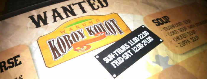 Koboy Kolot is one of Food, Bakery and Beverage.