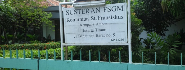 Susteran Fransiskus is one of Visit Jakarta.