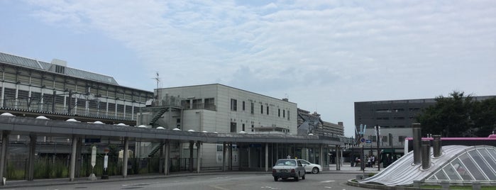 富山駅北口観光バス駐車場 is one of 富山県.