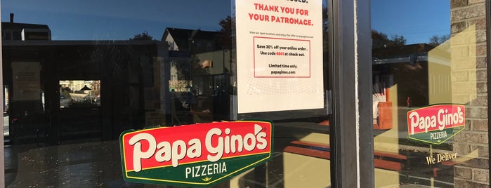 Papa Gino's is one of One Bite, Everybody Knows The Rules 2.