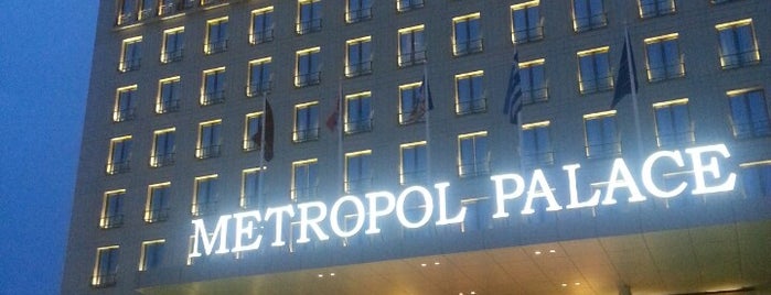 Metropol Palace is one of 36 hours in...Belgrade.