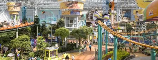 Nickelodeon Universe® is one of Top 10 Favirotes Places in Minnesota.
