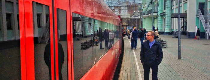 Aeroexpress Terminal at Belorusski Railway Station is one of Airport Rail Links.