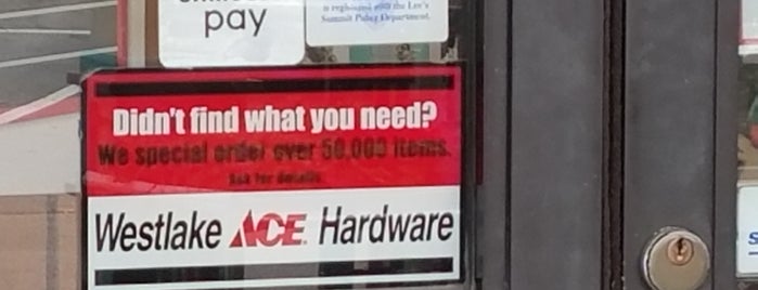 Westlake Ace Hardware 034 is one of Signage.