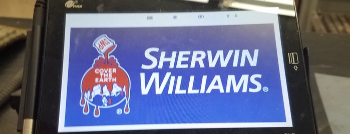 Sherwin-Williams Paint Store is one of Signage.