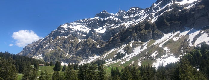 Schwägalppass is one of biker-stops.