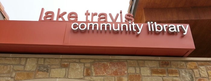 Lake Travis Community Library is one of Tempat yang Disukai Troy.