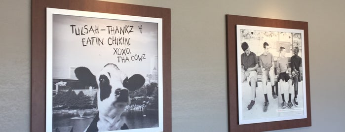 Chick-fil-A is one of The 11 Best Dog-Friendly Places in Tulsa.