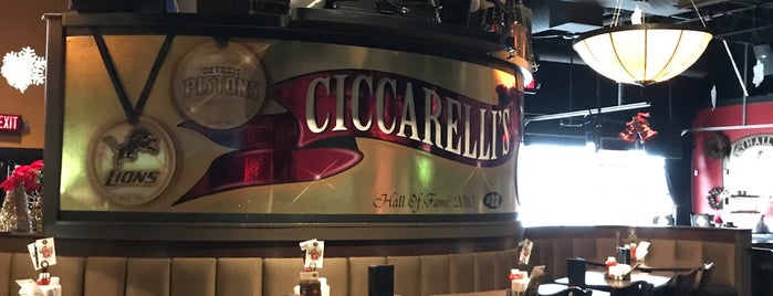 Ciccarelli's Sports Bar Theater is one of Top Local Bars for Red Wings fans.