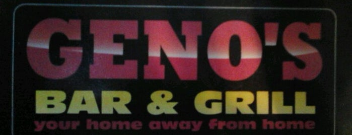 Geno's Bar & Grill is one of Restaurants to try.