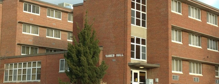 Tanner Hall is one of Campus Locations.