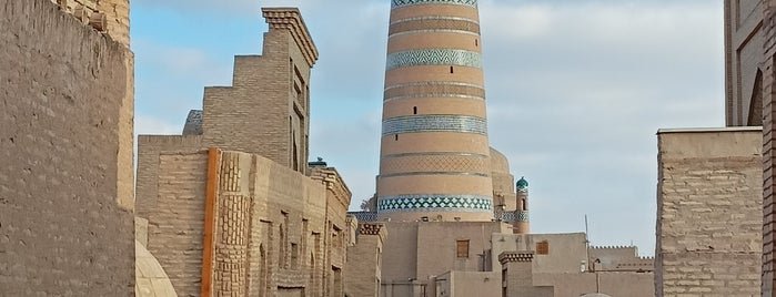 Islam Khodja Minaret is one of Uzbekistan.