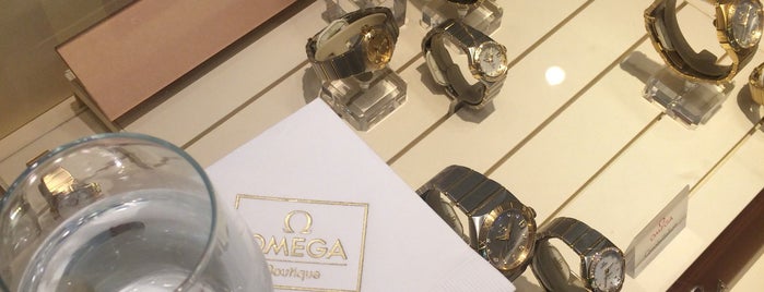 OMEGA Watches Boutique is one of สถานที่ที่ Thomas ถูกใจ.