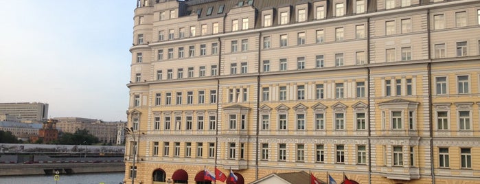 Baltschug Kempinski is one of Moscow's Top Spots.