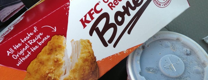 KFC is one of Rachel : понравившиеся места.