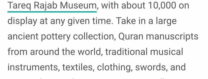 Tareq Rajab Museum is one of Q8 🇰🇼.